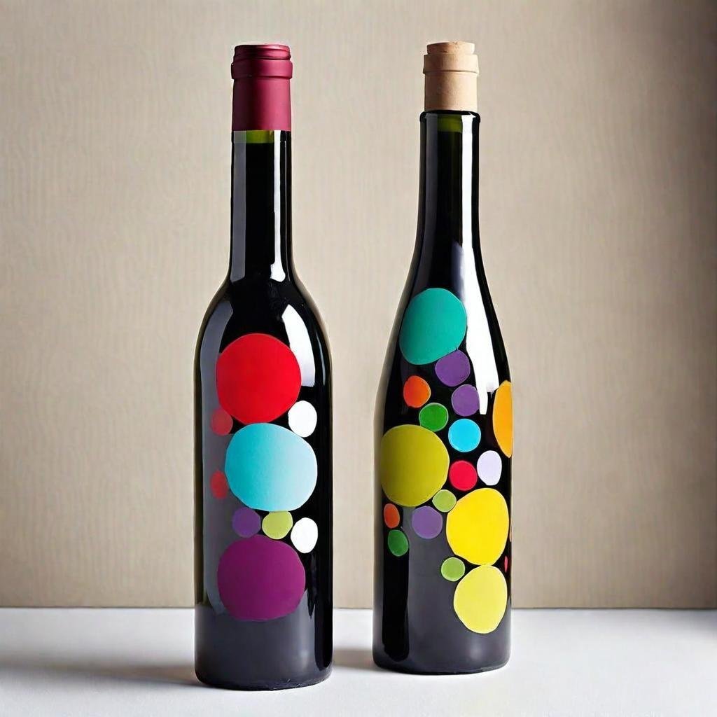 Upcycled Wine Bottle Bank